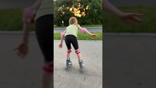 Im learning to rollerblade shorts [upl. by Velick73]