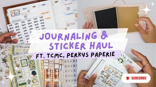 planners functional amp journaling stickers deco  haul [upl. by Annayt]