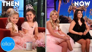 Then and Now Sophia Grace and Rosie’s First and Last Appearances on The Ellen Show [upl. by Xeno872]