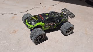 Traxxas 116 E Revo VXL Running On 3S [upl. by Alehcim]