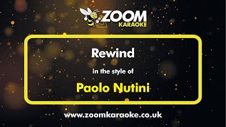 Paolo Nutini  Rewind  Karaoke Version from Zoom Karaoke [upl. by Kerrill]