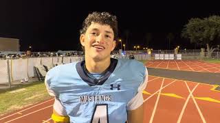 Post Game Interviews w McAllen Memorial HC Moses Patterson RB JP Garza amp DL Jason Escobar [upl. by Zel]