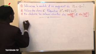 Exercices  Terminale  Mathématiques  Nombres Complexes et Racine Nième 01 [upl. by Burke]