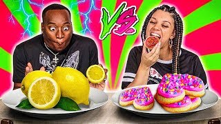 SOUR VS SWEET CHALLENGE [upl. by Cedar]