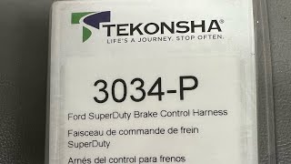 Tekonsha Brake Controller Install 2022 E450 Thor Motorhome [upl. by Teerell933]