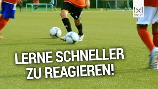 C und BJugend Fußballtraining Dreifarbenspiel [upl. by Akihsar]