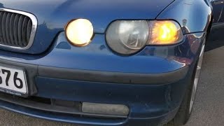 BMW E46 DRL Coding Options Daytime Running Lights Tagfahrlicht aktivieren activare lumini de zi [upl. by Yoong]