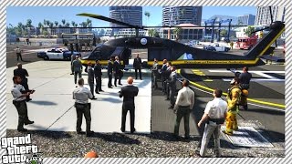 President Comes to Los Santos  GTA 5 MOD [upl. by Nitaj]