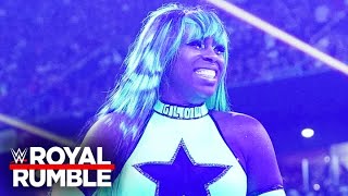 Naomi makes emotional return to WWE Royal Rumble 2024 highlights [upl. by Novar159]