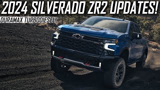 New 2024 Silverado ZR2 Update  Duramax Diesel amp More [upl. by Jeanna]