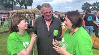 Entrevista al operador comercial francés JeanMichel Bessonart en la feria de San Isidro en Llanera [upl. by Arymas]