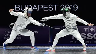 World Championships Budapest 2019  Mens Epee Finals Highlights [upl. by Akemehs]