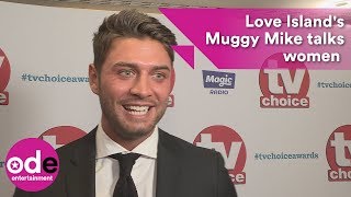 TV Choice Awards Love Islands Muggy Mike talks women [upl. by Stace]