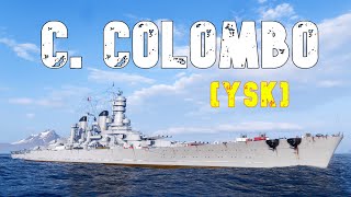 World of WarShips Cristoforo Colombo  3 Kills 314K Damage [upl. by Monaco]