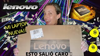 UNBOXING Y PRIMERA IMPRESION LENOVO IDEAPAD 1 RYZEN 7 TOUCH SCREEN 12GB RAM 512GB SSD [upl. by Odin]