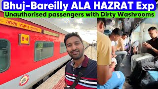 Aam Janta Pareshan🙄 Bhuj Bareilly ALA HAZRAT EXP TRAIN JOURNEY [upl. by Neenahs]