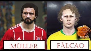 Gerd Müller  Paulo Falcão for PES 20192018 Download face [upl. by Valeria]