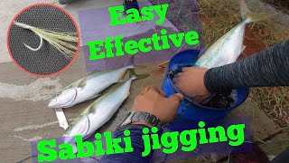 DIY SABIKI JIGGING RIG FAST AND EASY [upl. by Assadah98]