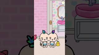 I give birth to RAINBOW Conjoined Twins 😢🎀🌈 tocaboca tocalifeworld tocalife tocastory [upl. by Diet]