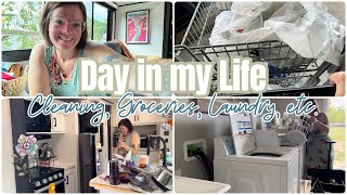 Day In My Life Vlog  Daily Chores Meal Plan Groceries Etc [upl. by Mayman]