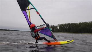 Kacper 11 Lat windsurfing Niepruszewo 2024 [upl. by Weig828]