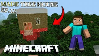 I Made Tree House Minecraft EP 12 technogamerz minecraft minecraftupdate [upl. by Lara992]