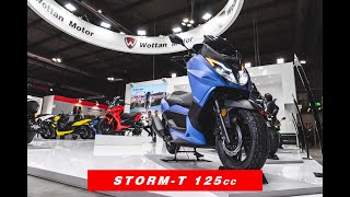 WOTAN MOTOR  STORMT  125cc  EICMA 2021 [upl. by Neukam]