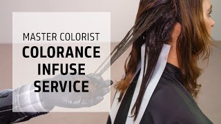 How to Enhance Hair Color with Colorance Infuse Service  Goldwell Education Plus [upl. by Maidie]