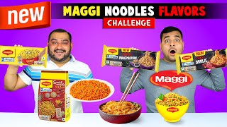 Trying New Flavors Of Maggi Noodles  Maggi Noodles Challenge  Viwa Food World [upl. by Akeber68]