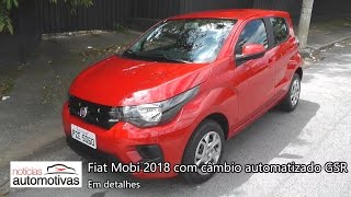 Fiat Mobi GSR 2018 automatizado  Detalhes  NoticiasAutomotivascombr [upl. by Arjun902]