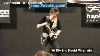 World YoYo Contest 2009  3A Div 2nd Hiroki Miyamoto [upl. by Carie]