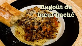 Ragoût de bœuf haché avec carotte amp célerirave  Recette  270 [upl. by Lienet]