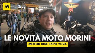 Moto Morini MBE 2024 le ultime novità del marchio [upl. by Ahsatel]