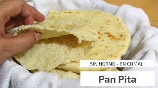 PAN PITA  SIN HORNO  ALE DE NAVA [upl. by Ardnuhs]