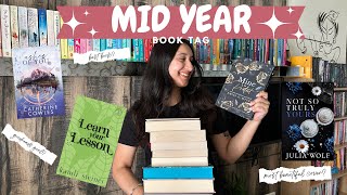 Mid year book tag🫶♥️ [upl. by Kimbra]