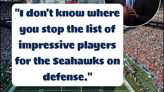 NFL insider Daniel Jeremiah raves about Seahawks defense seattlesports [upl. by Vilma]