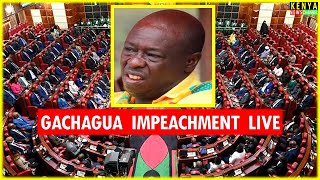 LIVE PARLIAMENT  Gachagua impeachment motion Debate in National Assembly [upl. by Anah]