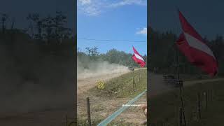 Oliver Solberg FLAT OUT  TET Rally Latvia WRC 2024 [upl. by Anahsak]