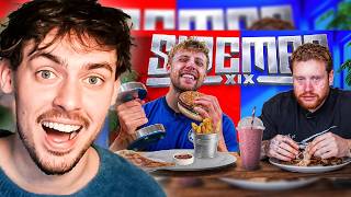 SIDEMEN ULTIMATE CALORIE BATTLE Reaction [upl. by Darreg]