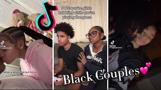 BLACK LOVE amp MELANIN COUPLES TIKTOK COMPILATION 2024  FTHALLE BAILEY [upl. by Nomde]