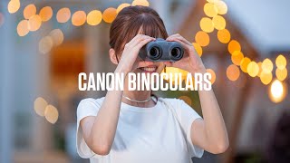 Canon 15x50 IS Binoculars Image Stabilization Demonstration [upl. by Eyk]