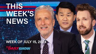 Jon Stewart Jordan Klepper amp Ronny Chieng Cover the RNC  The Daily Show [upl. by Marlie]