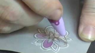 Parchment Crafting with SweetStampscom Rubber Stamps [upl. by Karla]