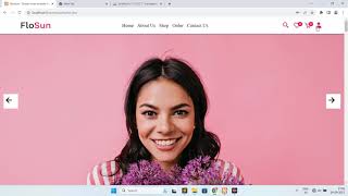 8 Creating a Stunning Flower Shop Website HTML CSS JS PHP amp MySQL [upl. by Silohcin587]