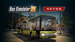 Bus Simulator 21  VR  Route 2  Oculus Quest 2  Virtual desktop  Opentrack [upl. by Liddy95]