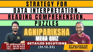 Strategy for Data Interpretation Reading Comprehension amp Puzzles  The Bodhi Tree  JBIMS [upl. by Lanette874]