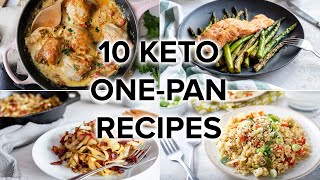 10 Keto OnePan Recipes with Easy Cleanup [upl. by Dwain]