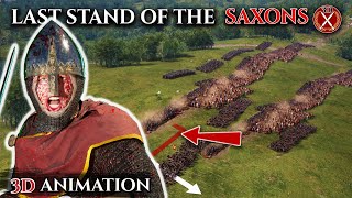 MASSIVE Animated Battle of Hastings 1066 AD BOTH PARTS  The Fall of Saxon England [upl. by Thacher]