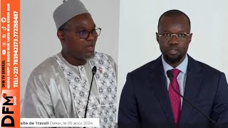 🛑direct suivez la déclaration du Pm OUSSMANE SONKO devant la viceprésident la Gambia [upl. by Aleahcim]