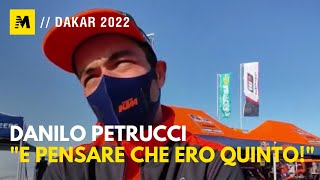 Dakar 2022 Danilo Petrucci “La cosa più brutta è che ero nei primi 5” [upl. by Lokcin]